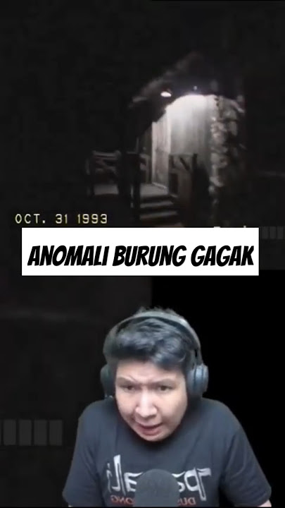windah basudara anomali burung gagak #anomali #windahhorror #shorts