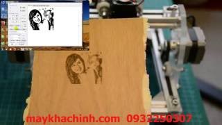 Hướng dẫn khắc ảnh chân dung bằng máy khắc laser