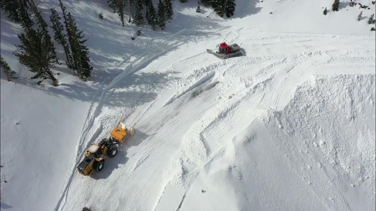 Beartooth Highway Clearing Drone Week of April 2427, 2023