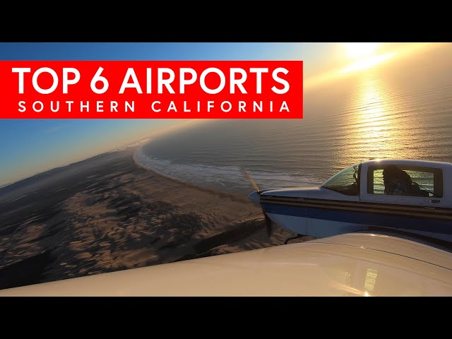 Top 6 small airport destinations in Southern California