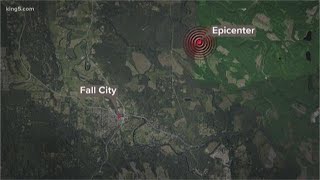 3.0 magnitude earthquake shakes near Fall City