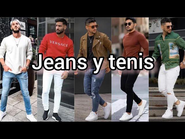 Ideas De Outfits casuales Con Tenis Para Hombres