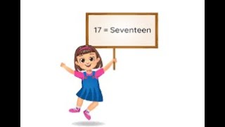 How to write Number 17 / How to write number seventeen / 17 kaise likhe