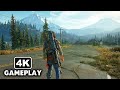Days gone ps5 open world zombie survival gameplay in 4k 60fps