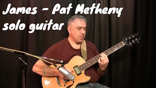 James - Pat Metheny - Fingerstyle jazz Guitar - Lesson - Jake Reichbart chords