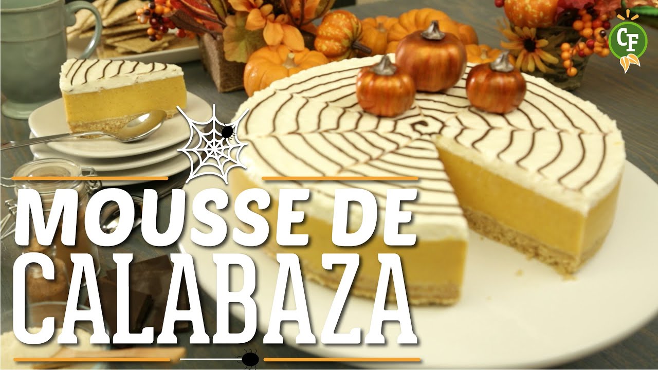Cómo preparar Mousse de Calabaza con Telaraña? - Cocina Fresca - YouTube