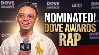 Dove Awards Rap Nominee Miles Minnick Keeps It Real on the Red Carpet