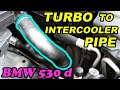TURBO Intercooler Pressure Pipe Replacement DIY / BMW 530d E39