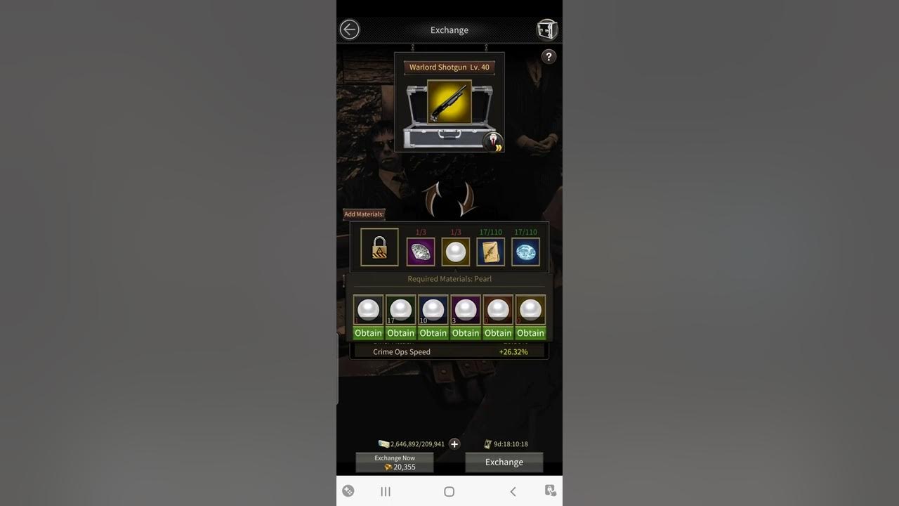 mafia city warlord equipment making YouTube