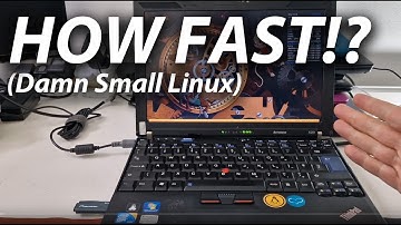 Damn Small Linux 2024 on a 4GB Thinkpad X201