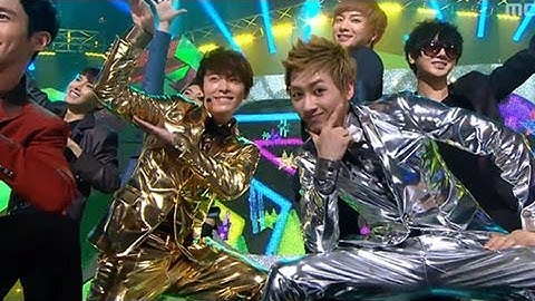 Dong-hae, Eun-hyuk - Oppa Oppa, 동해, 은혁 - 떴다 오빠, Music Core 20111224