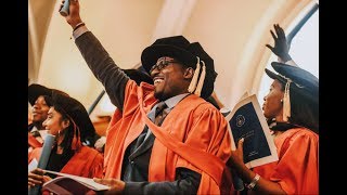 Graduate School of Business graduation ceremony:  22 June 2018