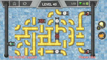 Pipeline Level 40 All 3 stars By Pixign, Android Solution