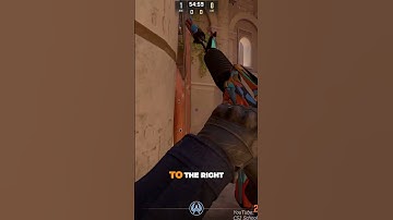 CS2 Anubis - A Molotov From Site to Main to Stop Enemies From Going Back - #CS2 #CounterStrike