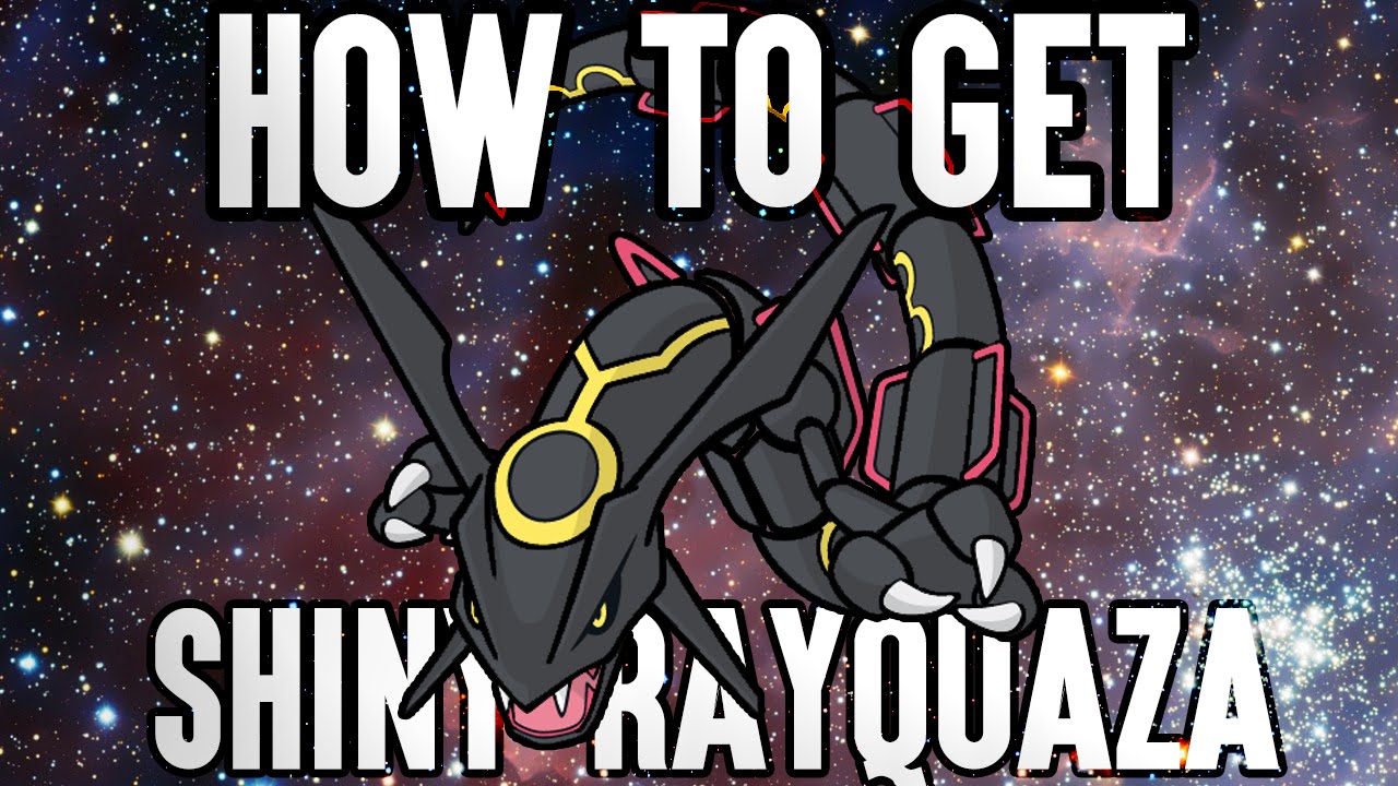 How to Get Shiny Rayquaza!! Shiny Rayquaza Mystery Gift