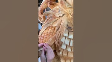 Nghệ Thuật Điêu Khắc Tượng Gỗ : Tề Thiên Đại Thánh l Đồ Gỗ Đức Nghĩa #shorts