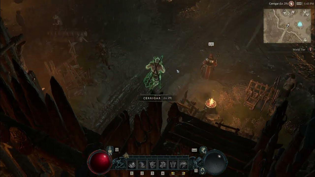 Cerrigar Location (Scosglen Main City), Diablo 4 YouTube