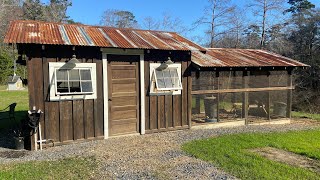 DIY WalkIn Chicken Coop Build 2023 Part 1