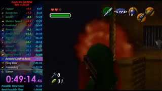 OoT: Any% No IM/WW Speedrun in 1:21:15 @Valientlink