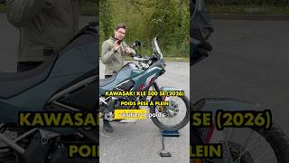 🟡 Poids réel Kawasaki KLE 500 SE (2026) #kawasaki #kle500 #poids #moto