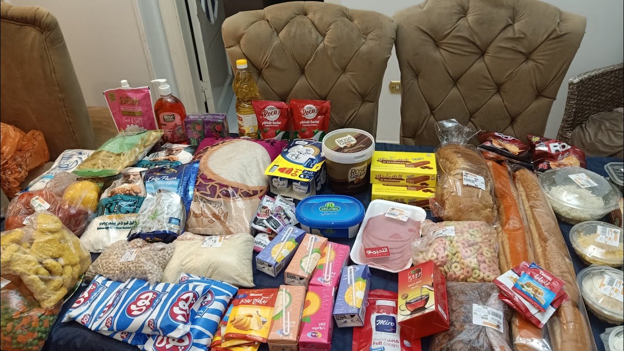 مشتريات الفطار وخزين البيت وسندوتشات المدراس هو ده التوفير ولا بلاش من جمله ماركت 🛒