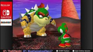 Mario Party 1 (Nintendo Classics): Bowser's Magma Mountain - 20 Turns | 2P Co-Op with TheNMan64