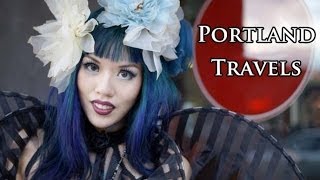 Alternative Portland Travel Tips! Lovecraft Goth club, food trucks, Steampunk fashion, vegan cafes