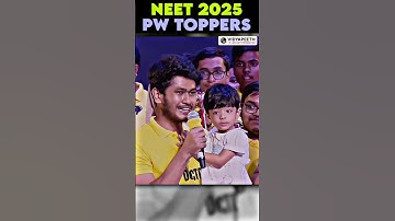 Wait For It! 💀 NEET 2025 Topper! #shorts