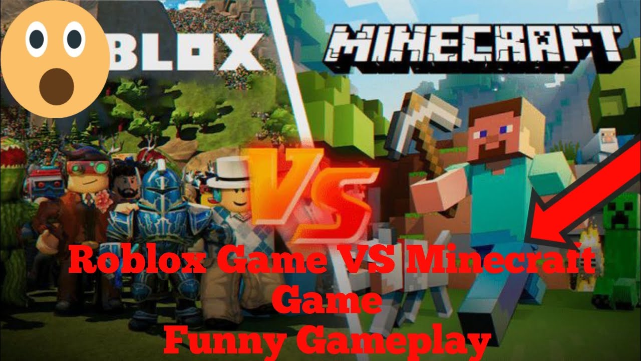 Roblox Game VS Minecraft Game Full Gameplay viedo - YouTube