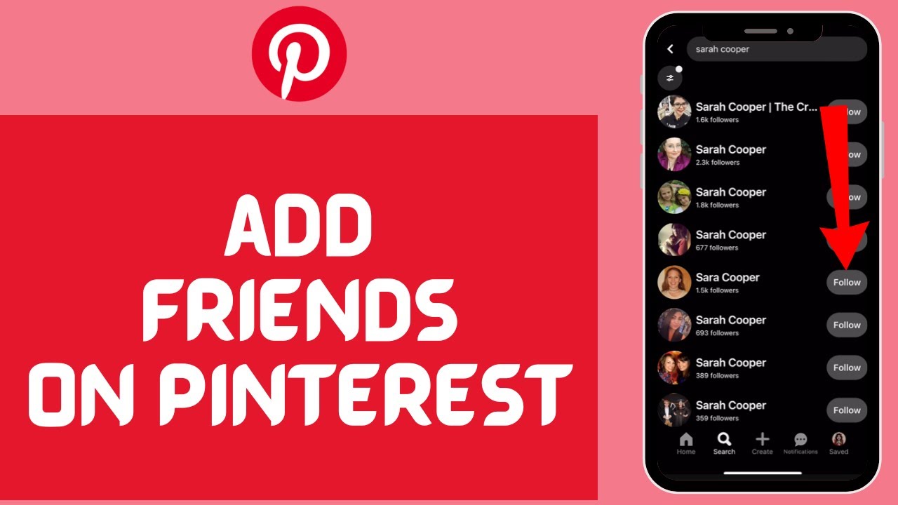How to Add Friends in Pinterest | Connect with Friends on Pinterest pro ...