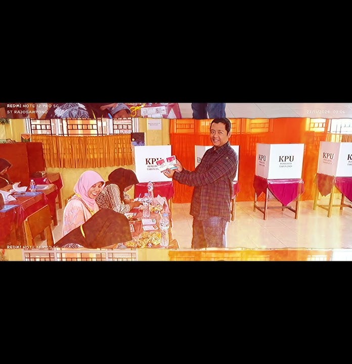 Hari - H Pemungutan Suara Pilkada 2024, Rabu 27 Nov 2024, ayo datang ke TPS Gunakan Hak Pilihmu !