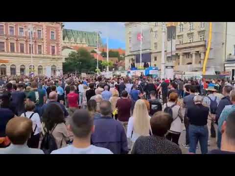 Croatia Zagreb freedom 18092021