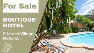 For Sale: Spacious townhouse with hotel licence, S’Arraco, near Andratx, Mallorca (Majorca), Spain
