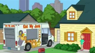 Family Guy - Peter Opens A Food Truck Junk Food Selection