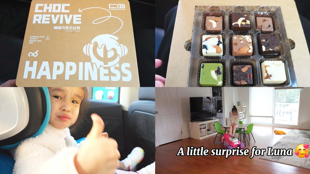Mom of 3 | Super excited to taste China's high-end chocolate | A little surprise for Luna 