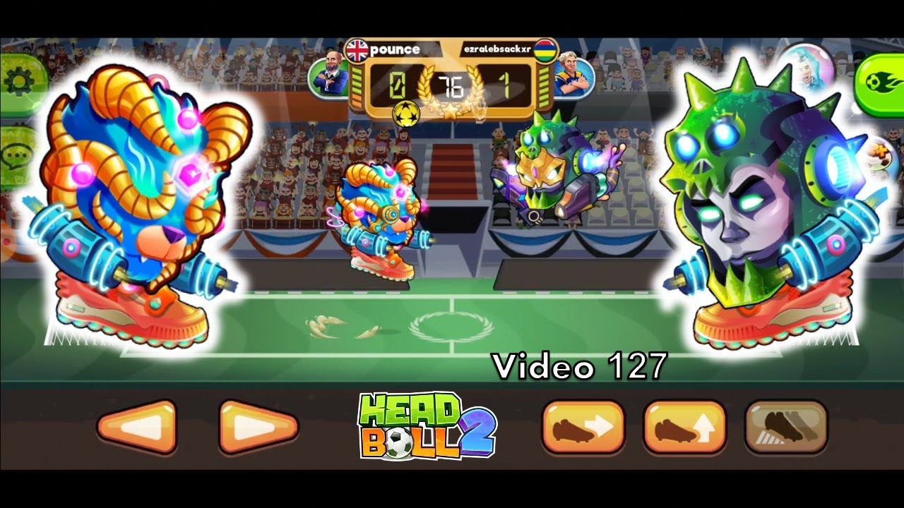 Head Ball 2 Universe Traveller | Playing Head Ball 2 Robots Level 7