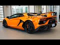 THE ORANGE BEAST - Check out this Gorgeous 2021 Lamborghini Aventador SVJ Roadster in Arancio Atlas!