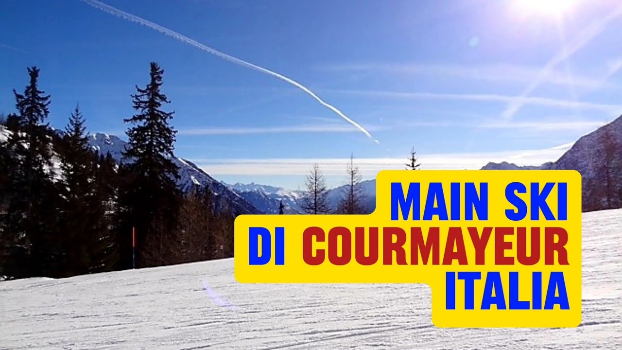 Ski at Courmayeur, Mont Blanc Monte The Alps 2012) - YouTube