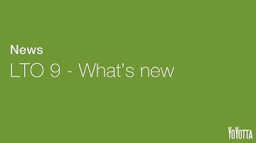 News - LTO 9 What