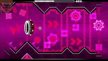 GEOMETRY DASH! PARTY DYNAMIX! 7 STARS (i think) FUNKY LEVEL!