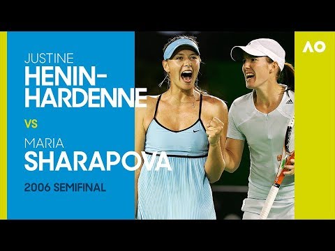 AO Classics: Henin-Hardenne v Sharapova (2006 SF)