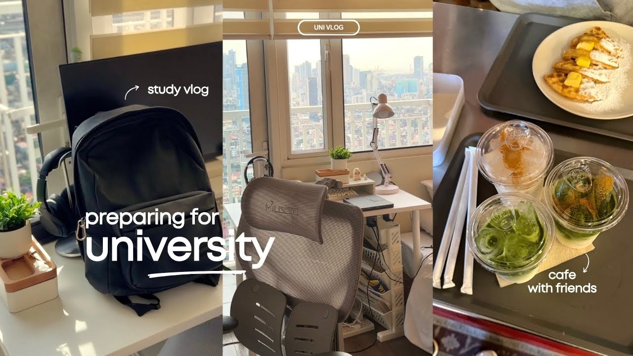 uni vlog  •  new college semester, going on solo dates, and planning!