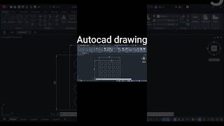 AutoCad tutorial for beginners | AutoCad Rectangle Array Command| #autocad #shortvideo #architecture