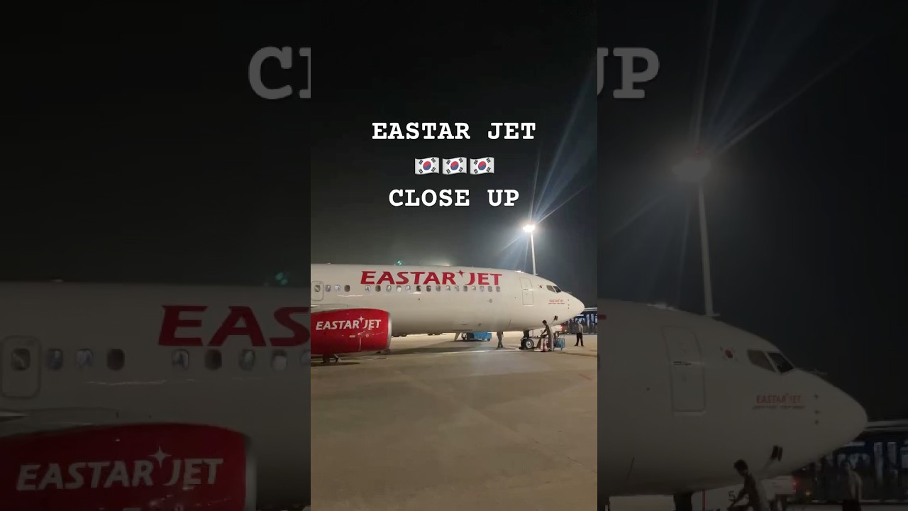Boeing 737-800 Eastar Jet 🇰🇷🇰🇷