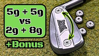 PXG Gen 8 Iron Weights - What's the Difference