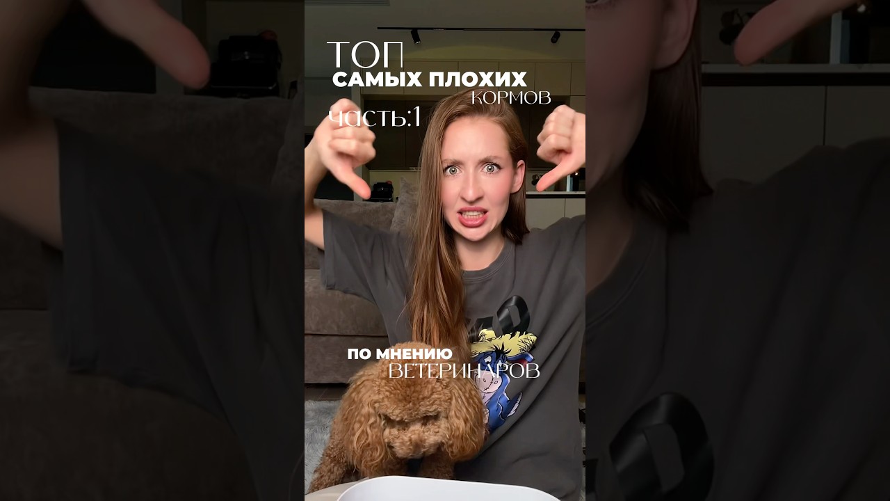 Самые плохие корма для собак!