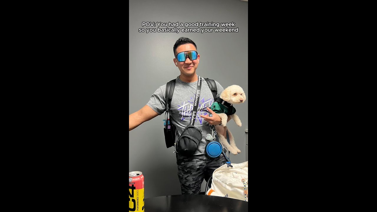 POV You had a good training week 