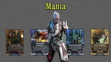 Warframe PS4 | Mania | Catalyzer Link, Embedded Catalyzer, Weeping Wounds and Nano Applicator