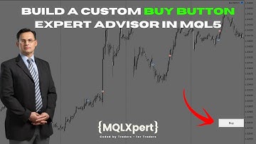 How to Code a Buy Button in MQL5 | Expert Advisor Tutorial