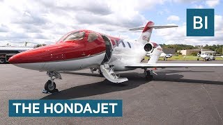 What It's Like To Fly In Honda's New $4.9 Million Private Jet, The HondaJet